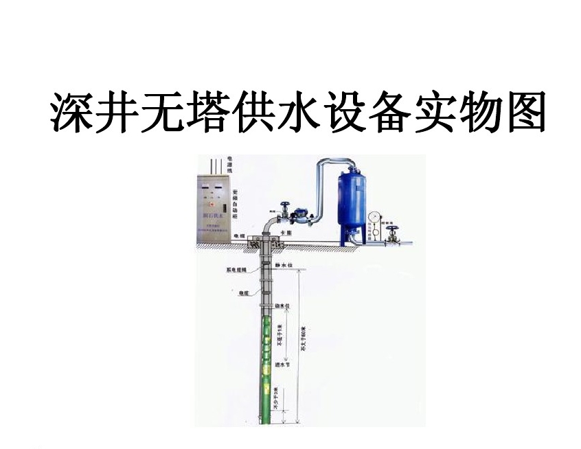 沧州运河区井泵无塔式供水设备